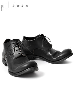 Load image into Gallery viewer, prtl x 4R4s exclusive derby shoes / Harness No Glaze Leather &quot;No3-6&quot; (BLACK)