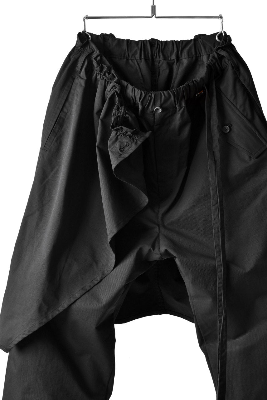 画像をギャラリービューアに読み込む, N/07 Wrap Field Trousers / CORDURA® Dobby (BLACK)