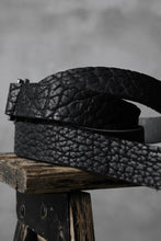 画像をギャラリービューアに読み込む, ierib exclusive detachable buckle belt / bull onepiece (BLACK)