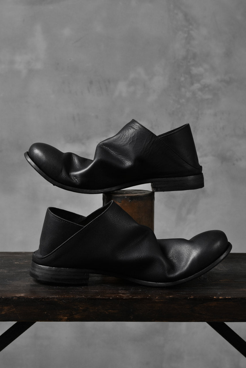 Portaille exclusive Babouche Slipon Shoes (JP-Smooth Pelle / BLACK)