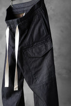 Load image into Gallery viewer, sus-sous supima denim wide trousers MK-1 (INDIGO)