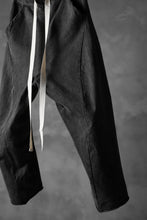 Load image into Gallery viewer, KLASICA DROP CROTCH CURVED PANTS / GARMENT PIGMENT DYED (PIGMENT GREY)