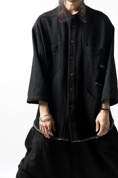 Load image into Gallery viewer, A.F ARTEFACT exclusive ENGINEER SHIRT-JKT / LOW COUNT DENIM (BLACK)