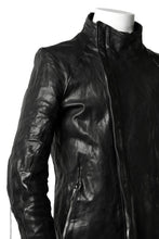 画像をギャラリービューアに読み込む, incarnation exclusive HORSE LEATHER RAGLAN DARTS SHOULDER JACKET (OVERLOCK STITCHLESS) (BLACK)