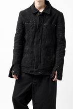 画像をギャラリービューアに読み込む, incarnation REVERSE HORSE SKIN JEAN JACKET JJ-1Z (BLACK)