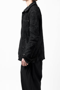 画像をギャラリービューアに読み込む, incarnation REVERSE HORSE SKIN JEAN JACKET JJ-1Z (BLACK)