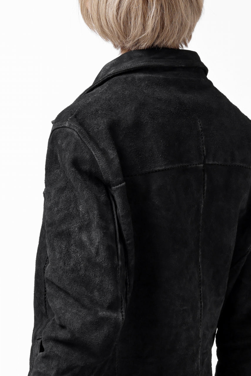 画像をギャラリービューアに読み込む, incarnation REVERSE HORSE SKIN JEAN JACKET JJ-1Z (BLACK)