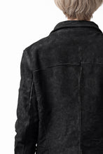 画像をギャラリービューアに読み込む, incarnation REVERSE HORSE SKIN JEAN JACKET JJ-1Z (BLACK)