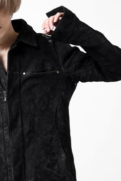 画像をギャラリービューアに読み込む, incarnation REVERSE HORSE SKIN JEAN JACKET JJ-1Z (BLACK)