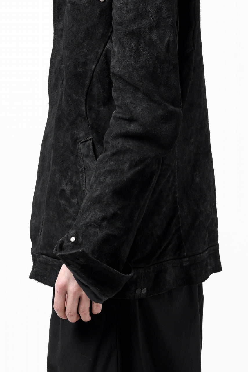 incarnation REVERSE HORSE SKIN JEAN JACKET JJ-1Z (BLACK)