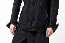 画像をギャラリービューアに読み込む, incarnation REVERSE HORSE SKIN JEAN JACKET JJ-1Z (BLACK)