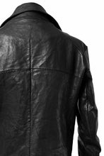 Load image into Gallery viewer, incarnation exclusive HORSE LEATHER DOUBLE BREAST MOTO JACKET MB-2 / OBJECT DYED (91N)
