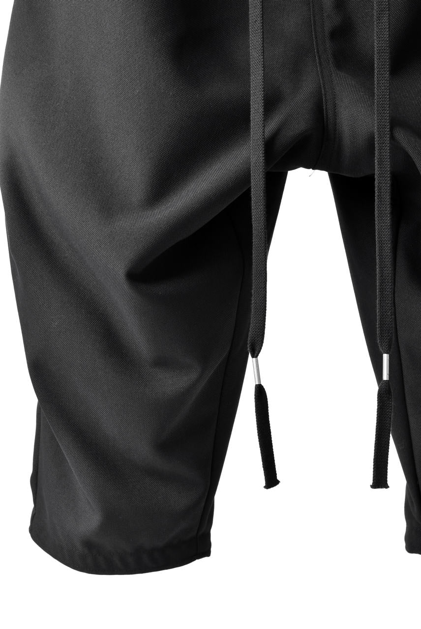 N/07 exclusive Three Dimensional Wide Pants Tuck/Dart Detail (BLACK)