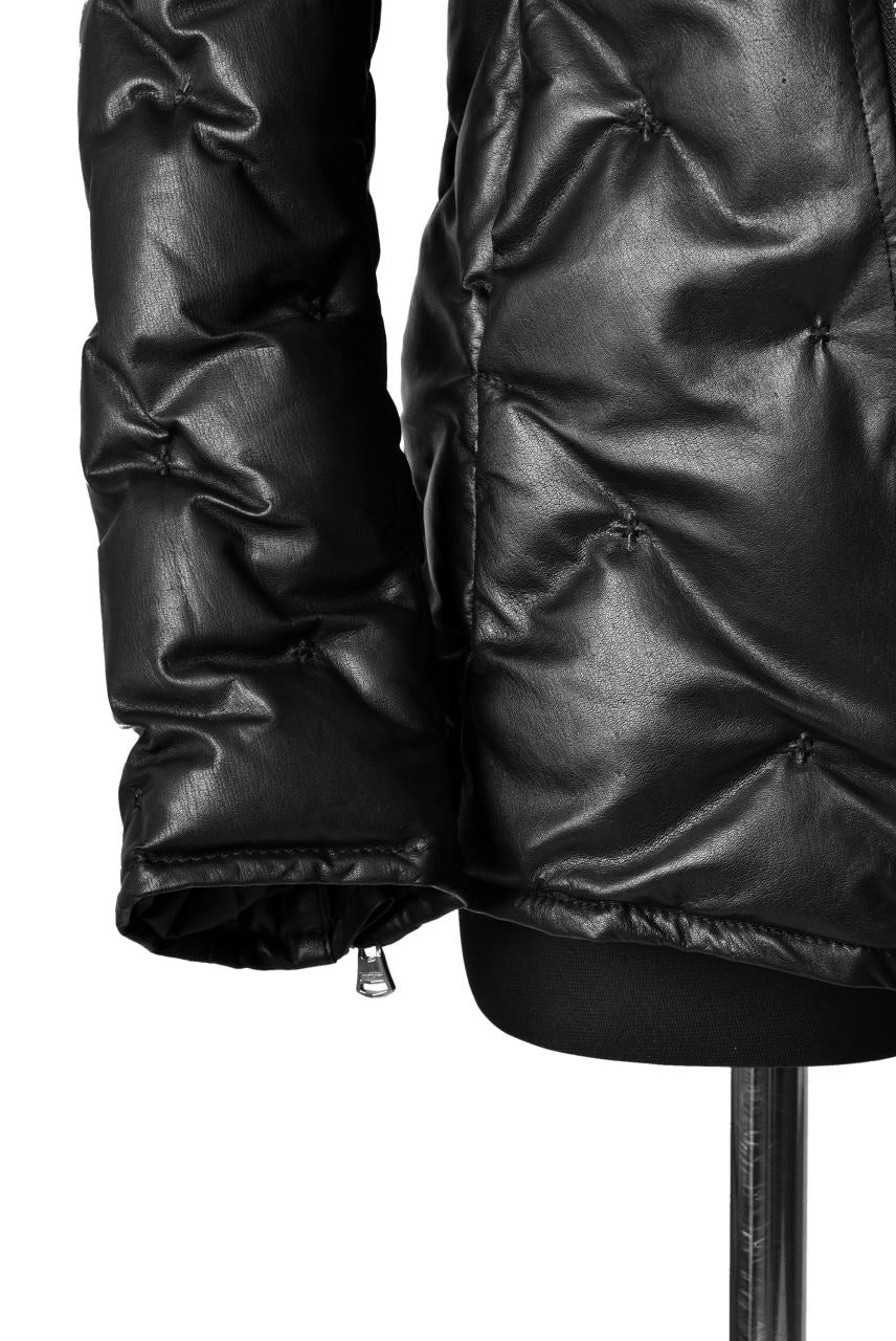 ISAMU KATAYAMA BACKLASH exclusive HOODED DOWN JACKET /［KANGAROO LEATHER / POLAND WHITE GOOSE]