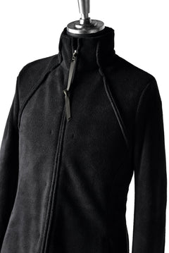 画像をギャラリービューアに読み込む, N/07 Rawcut Track Jacket / WARM Fleece Tech (BLACK)