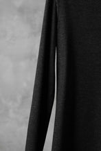 画像をギャラリービューアに読み込む, SOSNOVSKA DICHROMATIC WRENCHING LONG SLEEVE (BLACK)