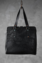 Load image into Gallery viewer, ierib exclusive onepiece tote bag / waxy JP culatta (BLACK)