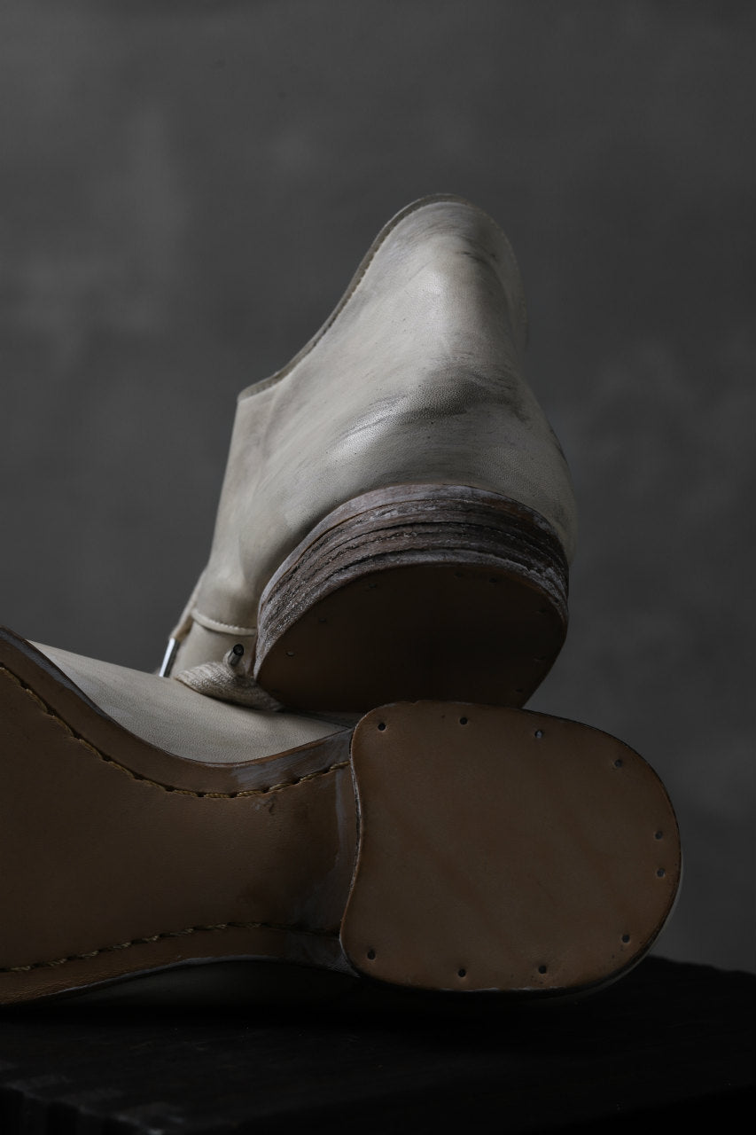 Load image into Gallery viewer, Portaille exclusive PL20 Derby Shoes (ROMABIANCO Soft Horse / Dusty Waxed WHITE)