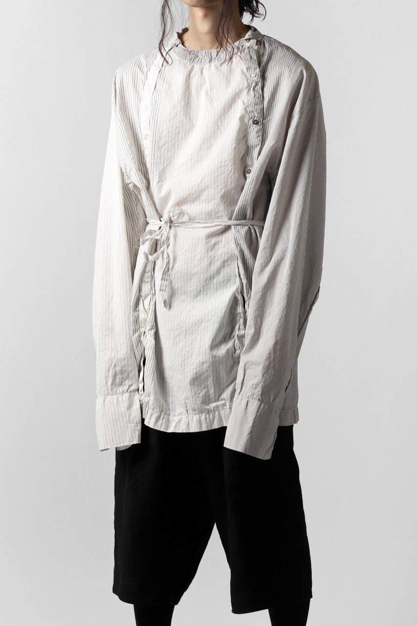 un-namable Mad Dolman Shirt #1 (Silky Cotton Stripe)