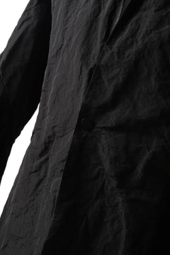 画像をギャラリービューアに読み込む, LEON EMANUEL BLANCK FORCED SHORT BLAZER / SHAPE MEMORY METAL (BLACK)