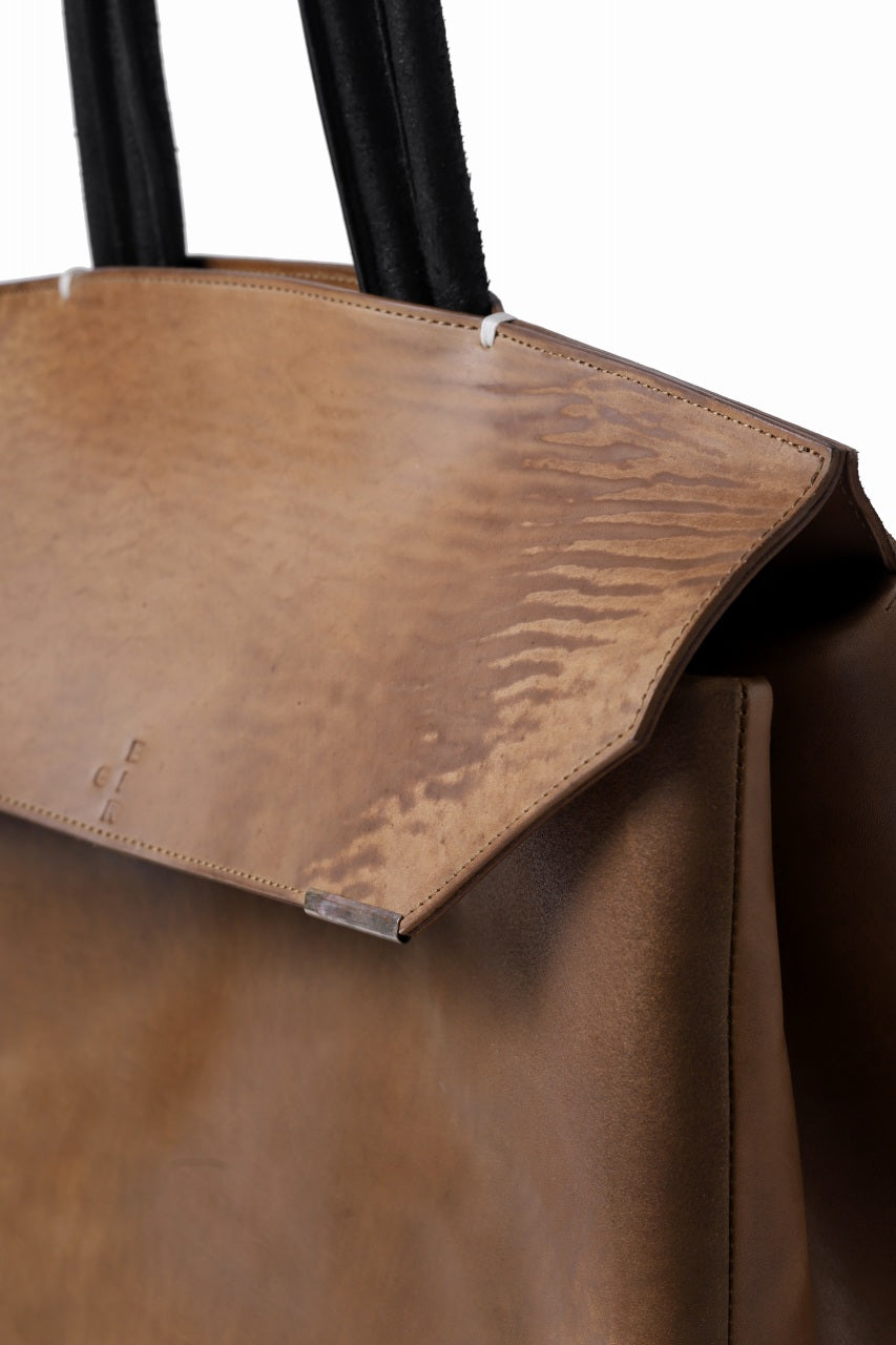 ierib exclusive bark bag #40 / raw shell cordovan (NATURAL)