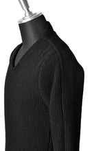 画像をギャラリービューアに読み込む, N/07 Neck Follow Knitsewn / RussellChain (BLACK)