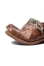 Load image into Gallery viewer, ierib tecta whole cut derby shoes / waxy JP culatta (NATURAL)