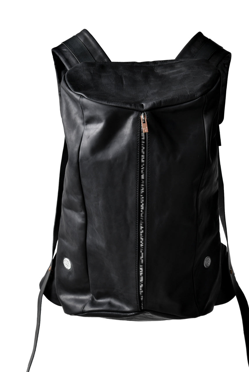 ierib exclusive Smat Backpack / Nicolas Italy Vachetta (BLACK)