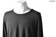 Load image into Gallery viewer, RUNDHOLZ DIP LIGHT SWEAT LONG SLEEVE CUT SEWN (CARBON)