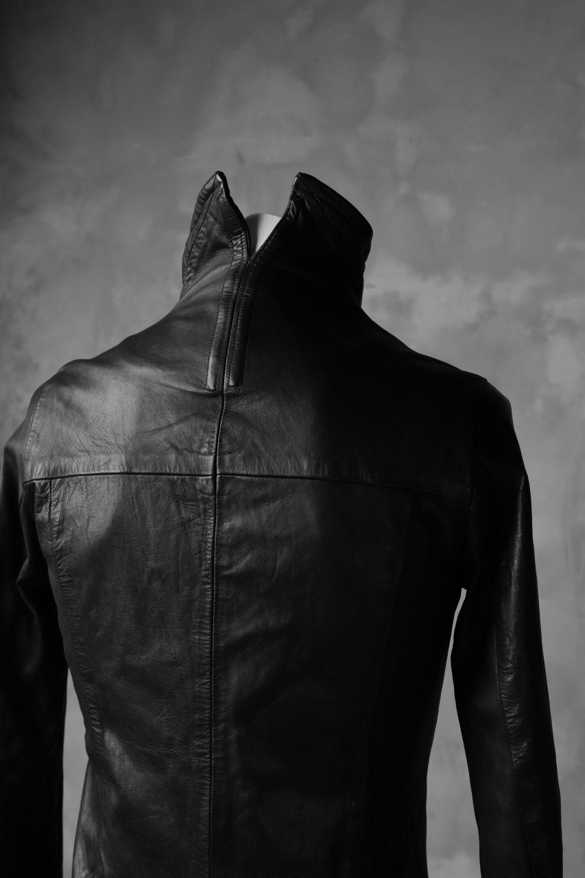 Load image into Gallery viewer, A.F ARTEFACT HORSE LEATHER SOAR NECK JACKET