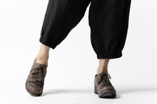 Load image into Gallery viewer, _vital exclusive covered pocket cropped pants / organic linen (BLACK)