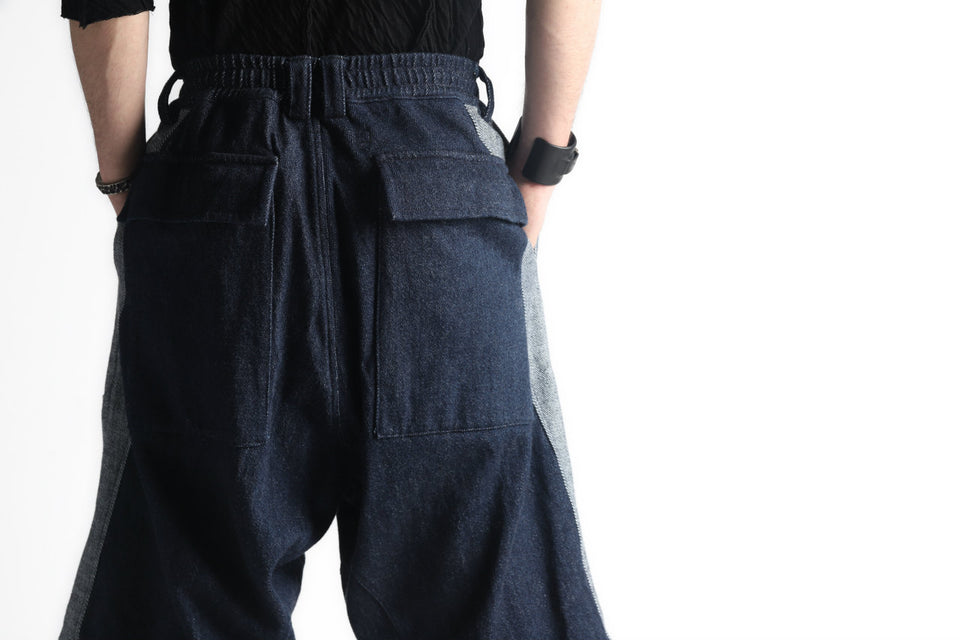 Load image into Gallery viewer, A.F ARTEFACT SWITCHING SHORTS / LOW COUNT DENIM (INDIGO)