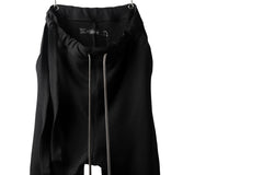 Load image into Gallery viewer, A.F ARTEFACT exclucive TUCKED VOLUME WIDE PANTS / L.WEIGHT SWEAT (BLACK)