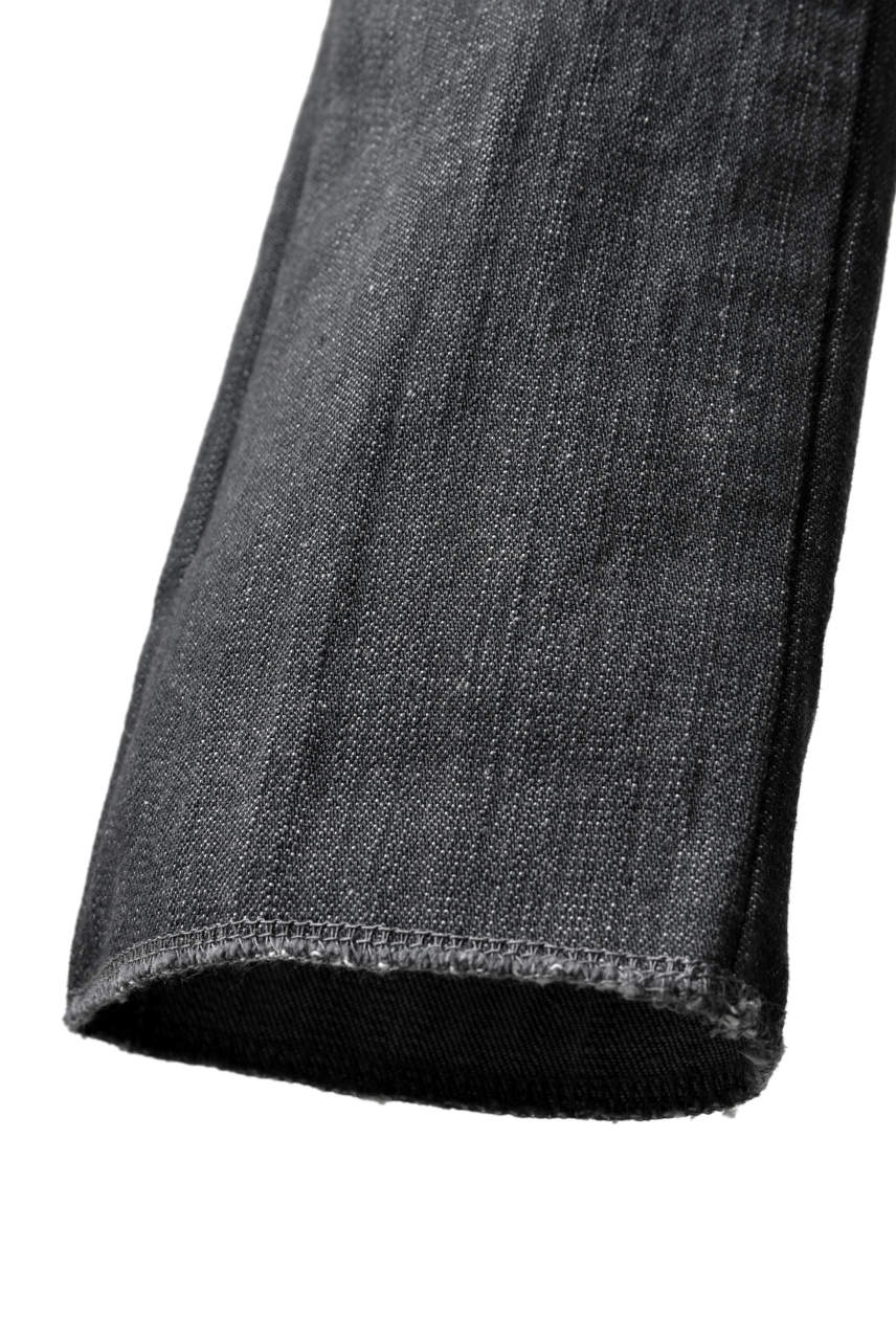 N/07 Darts-Structure Skinny Pants #THIN / Elastic DENIM (D.GREY)