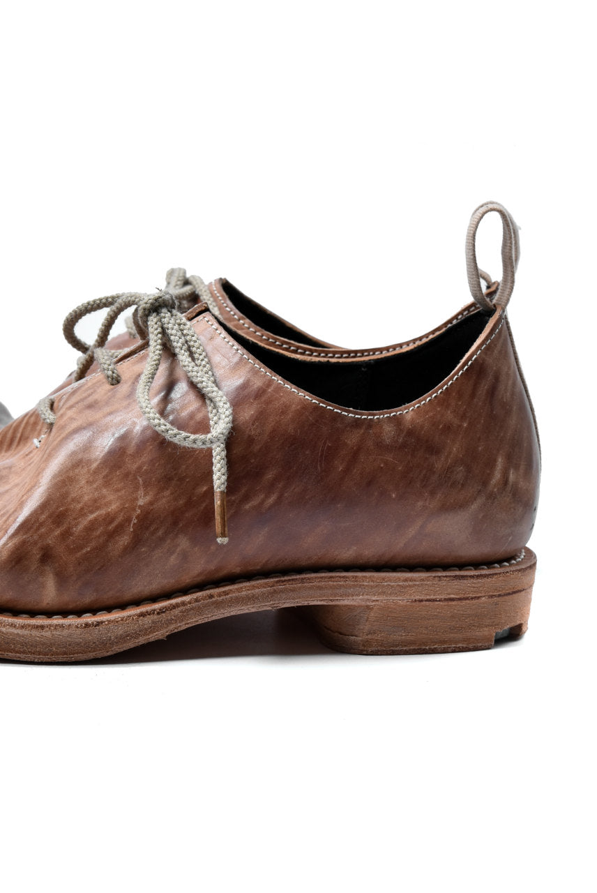 Load image into Gallery viewer, ierib tecta whole cut derby shoes / waxy JP culatta (NATURAL)