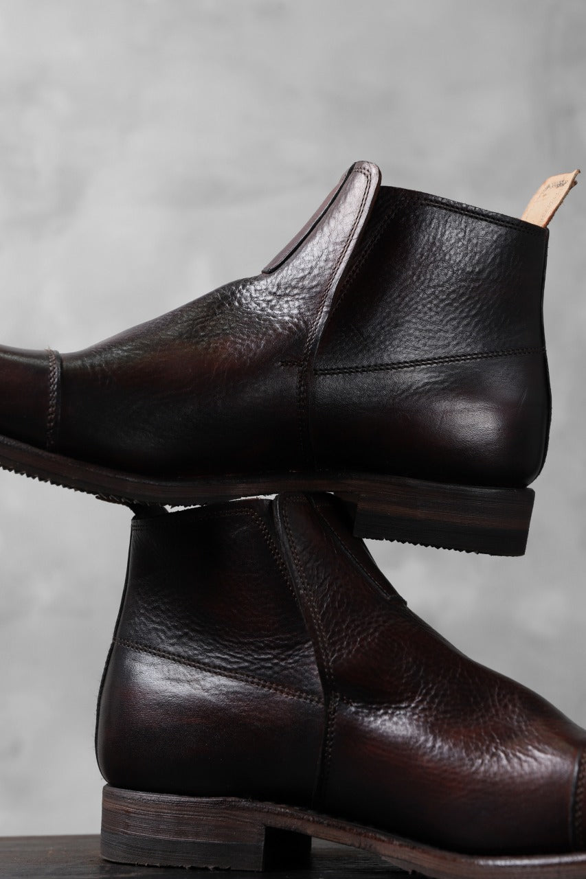 sus-sous goa jodhpurs boots / CONCERIA 800 *hand dyed (RED BROWN)