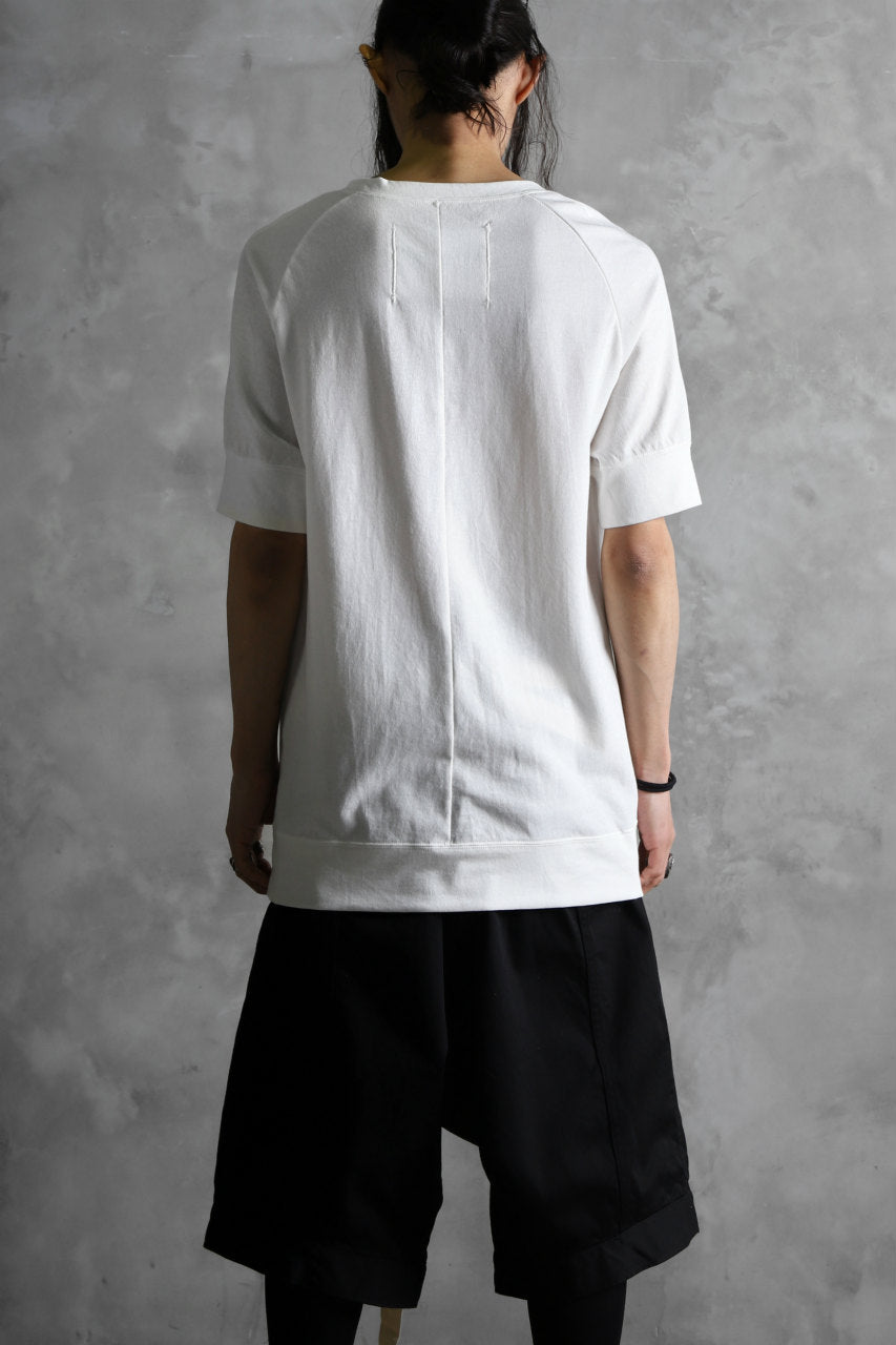 Load image into Gallery viewer, KLASICA LEWIN CLASSIC H/S CUT &amp; SEWN / DRY TWILL JERSEY (WHITE)