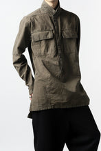 Load image into Gallery viewer, A.F ARTEFACT SWITCHING SHIRTS PULLOVER (KHAKI BEIGE)