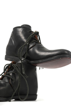 画像をギャラリービューアに読み込む, incarnation exclusive HORSE SHELL CORDOVAN 3 HOLES CHACKER BOOTS (BLACK)