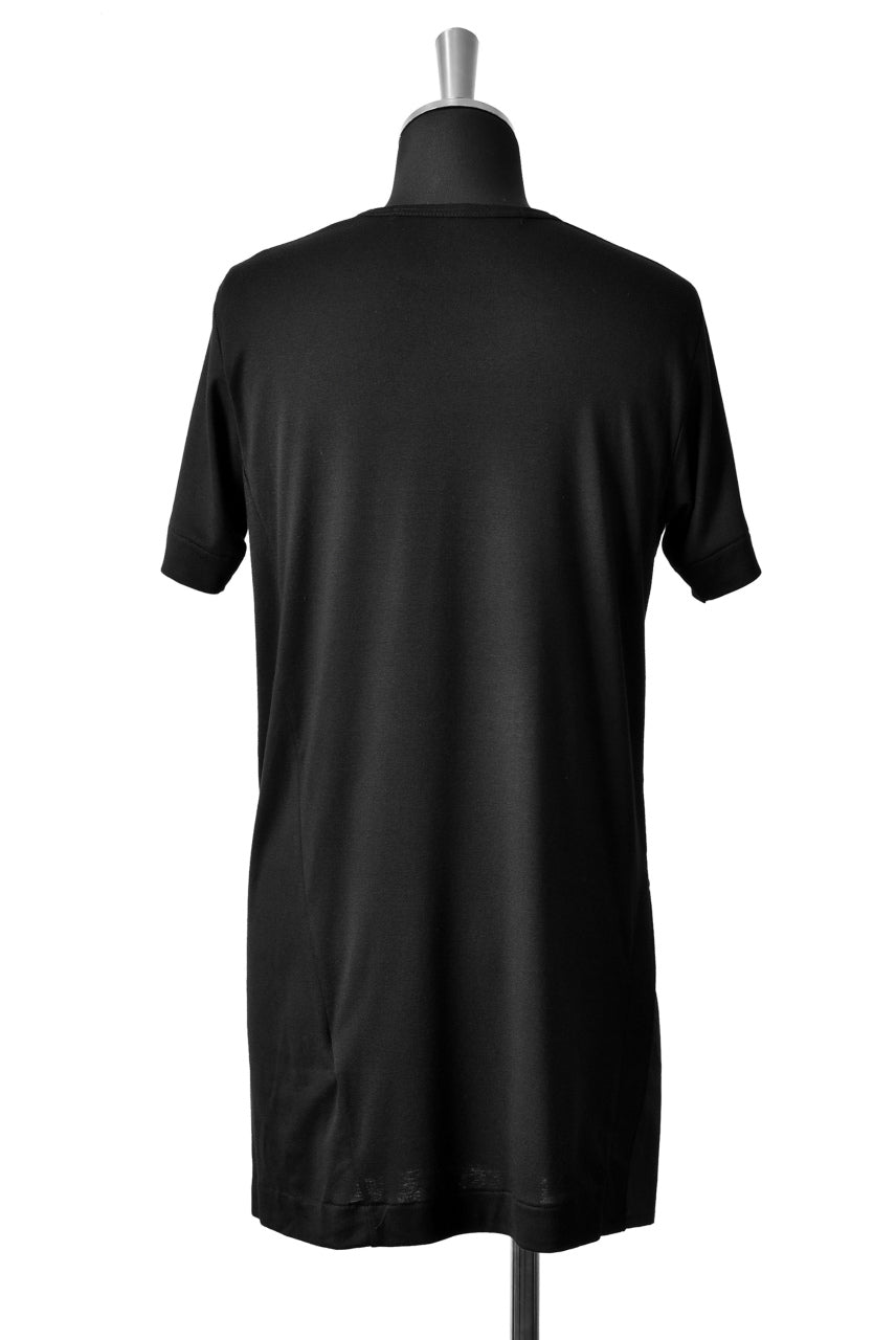 Load image into Gallery viewer, N/07 &quot;MAUSK Detail&quot; ASSORTMENT JERSEY T-SHIRT (BLACK×BLACK)