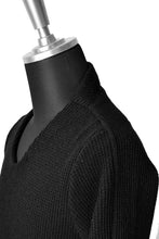 画像をギャラリービューアに読み込む, N/07 Neck Follow Knitsewn / RussellChain (BLACK)