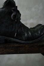 Load image into Gallery viewer, A DICIANNOVEVENTITRE A1923 4HOLE LACE UP BOOTS A05 / CANGURO (NERO)