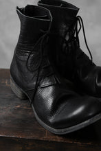 Load image into Gallery viewer, Portaille exclusive PL20 Laced Zip Boots (RUBBED COW TCG / BLACK)