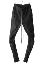 画像をギャラリービューアに読み込む, A.F ARTEFACT FITTED STRETCH LONG PANTS / COMBI FABRIC (BLACK)