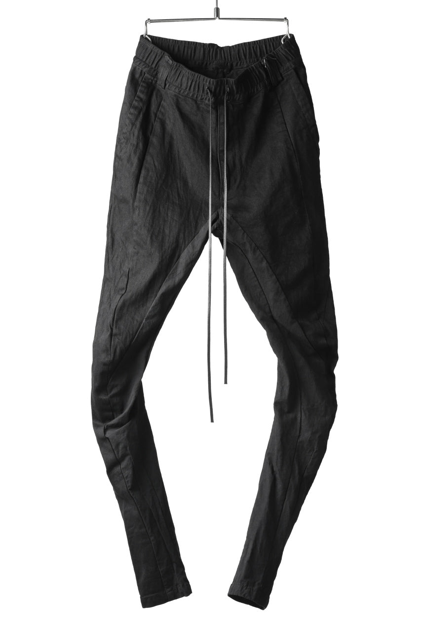 画像をギャラリービューアに読み込む, A.F ARTEFACT FITTED STRETCH LONG PANTS / COMBI FABRIC (BLACK)