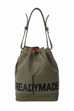 READYMADE DRAWSTRING BAG (KHAKI) - レディメイドの公式通販 - LOOM 