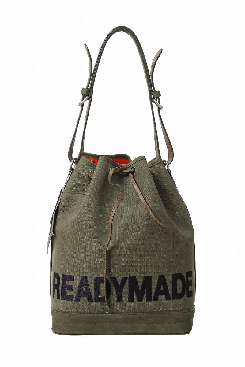 画像をギャラリービューアに読み込む, READYMADE DRAWSTRING BAG (KHAKI)