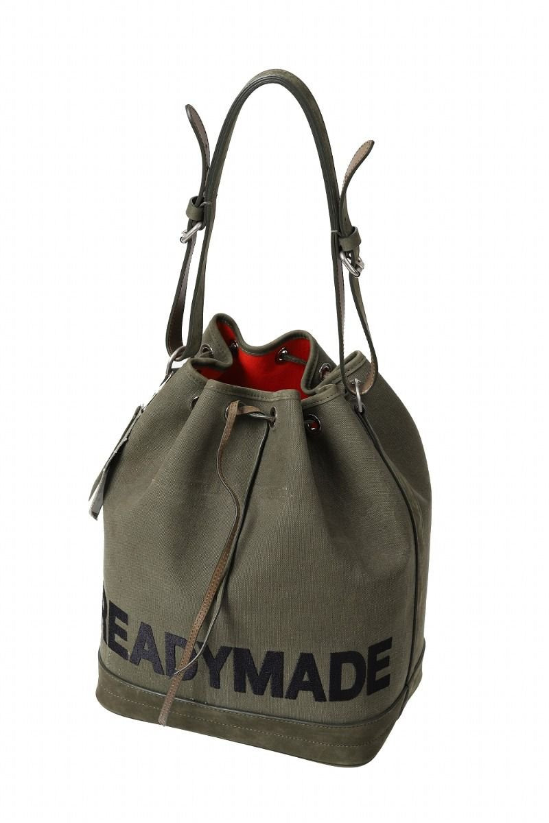 READYMADE DRAWSTRING BAG (KHAKI)