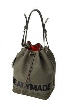 画像をギャラリービューアに読み込む, READYMADE DRAWSTRING BAG (KHAKI)