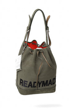 Load image into Gallery viewer, READYMADE DRAWSTRING BAG (KHAKI)